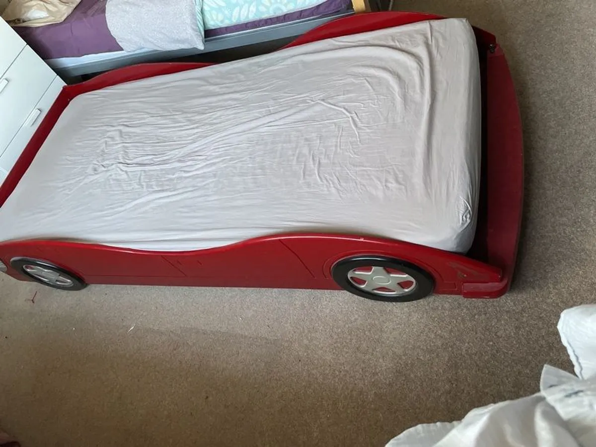 free single bed with mattress - Image 1