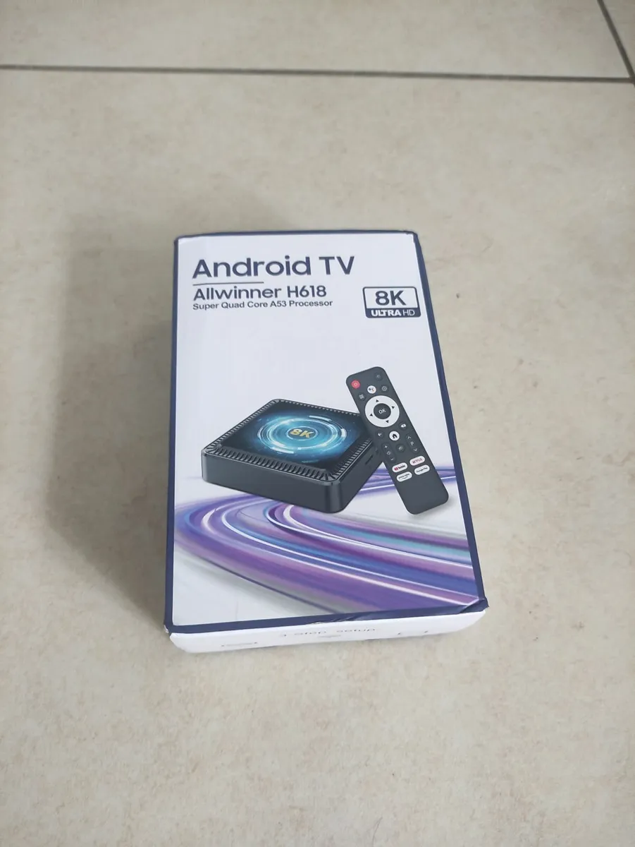 Brand New Android 14 Box Google Voice Remote - Image 2