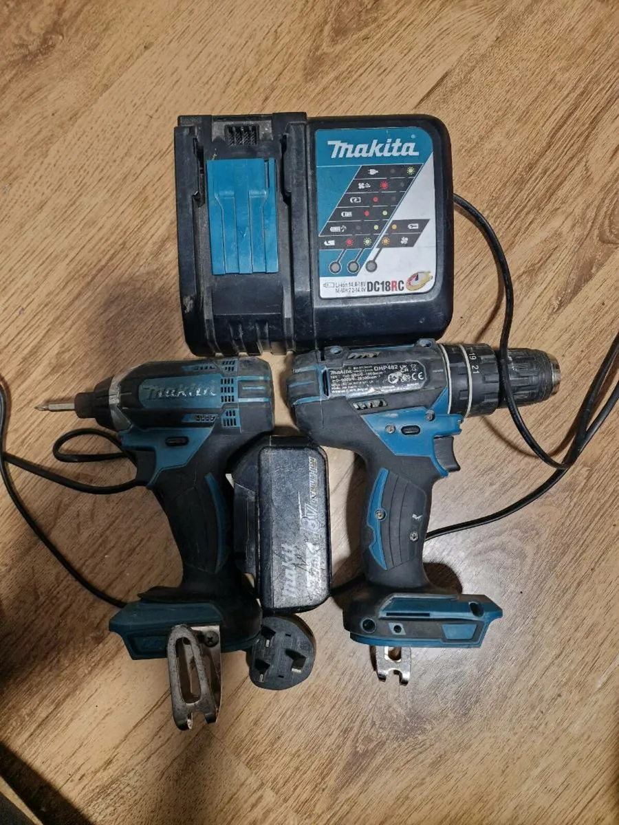 Makita drill and impact driver