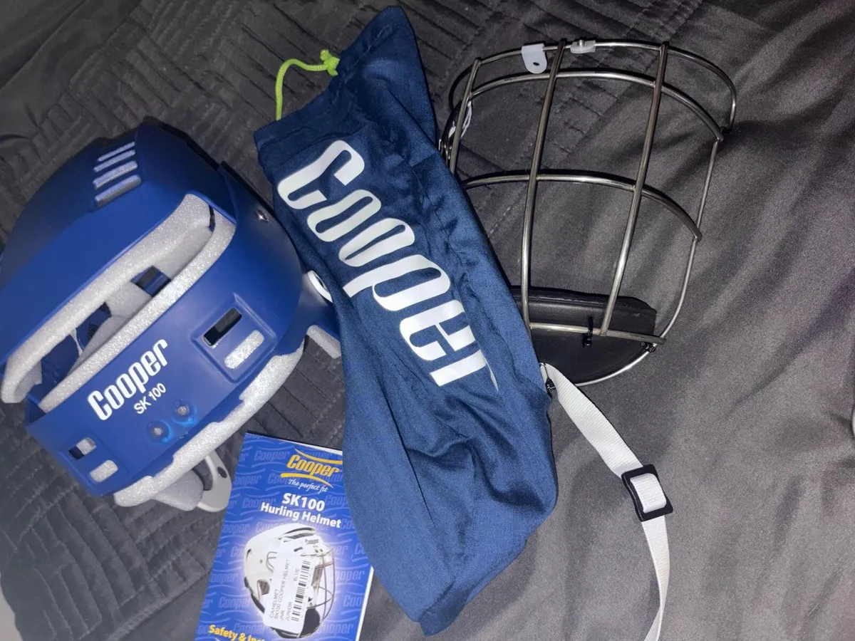 New Blue Cooper helmet - Image 1