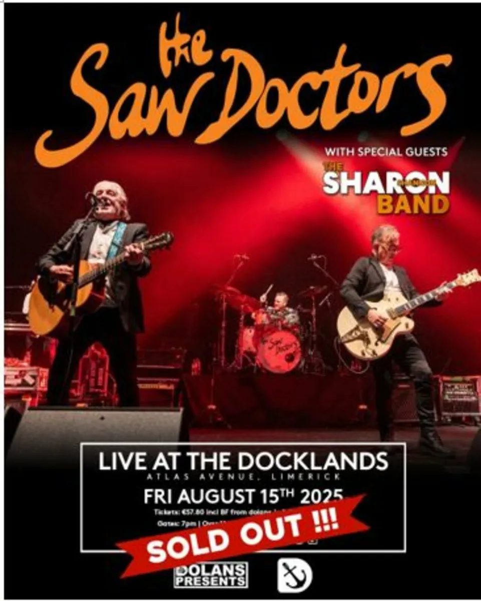 The Saw Doctors Live at the Docklands, Limerick