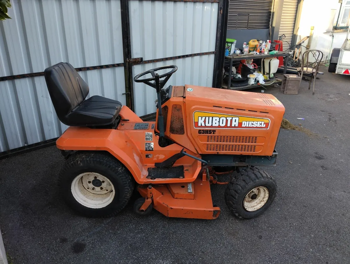 Kubota Ride on Mower - Image 1