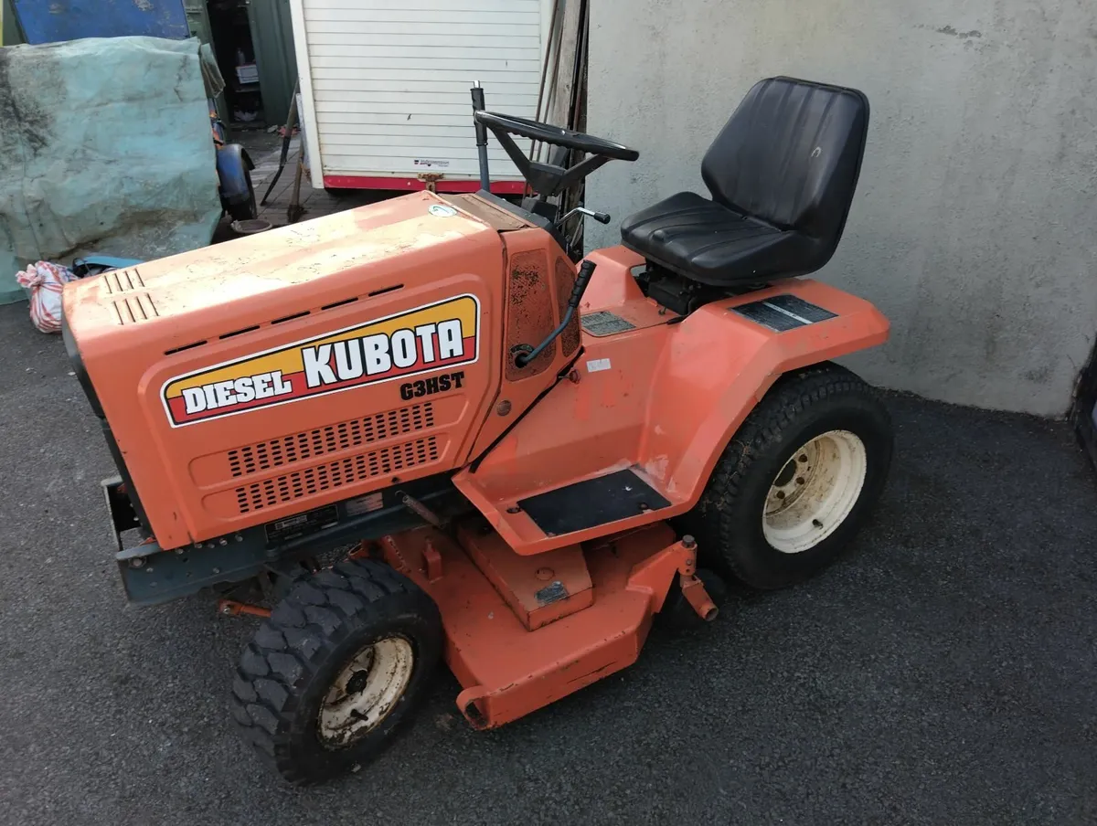 Kubota Ride on Mower - Image 3