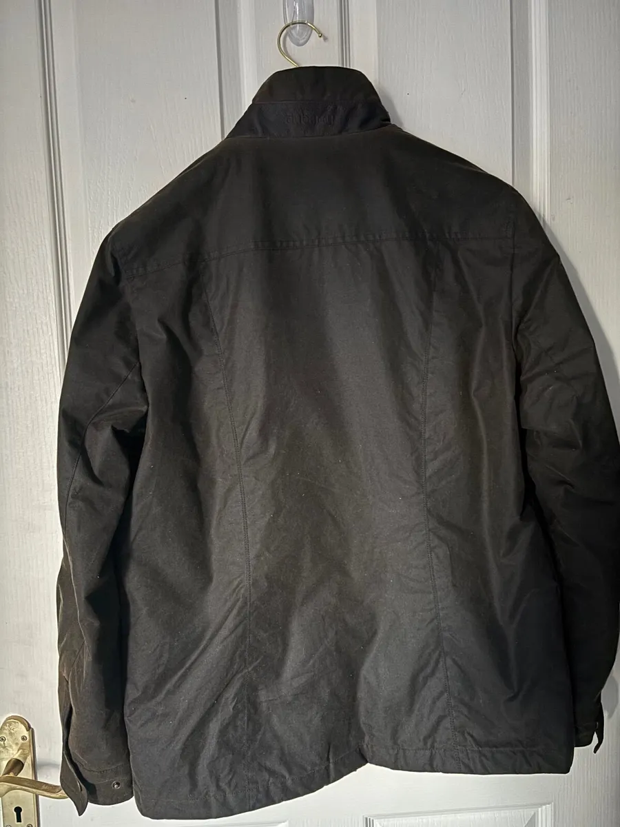 Carrickfergus Men's Waxed Cotton Jacket - Olive - Image 2
