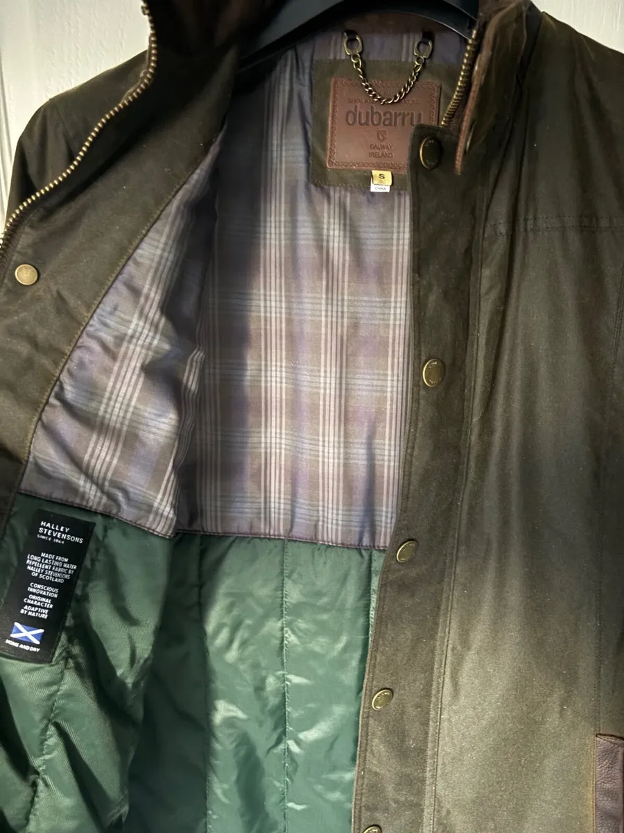 Carrickfergus Men's Waxed Cotton Jacket - Olive - Image 4