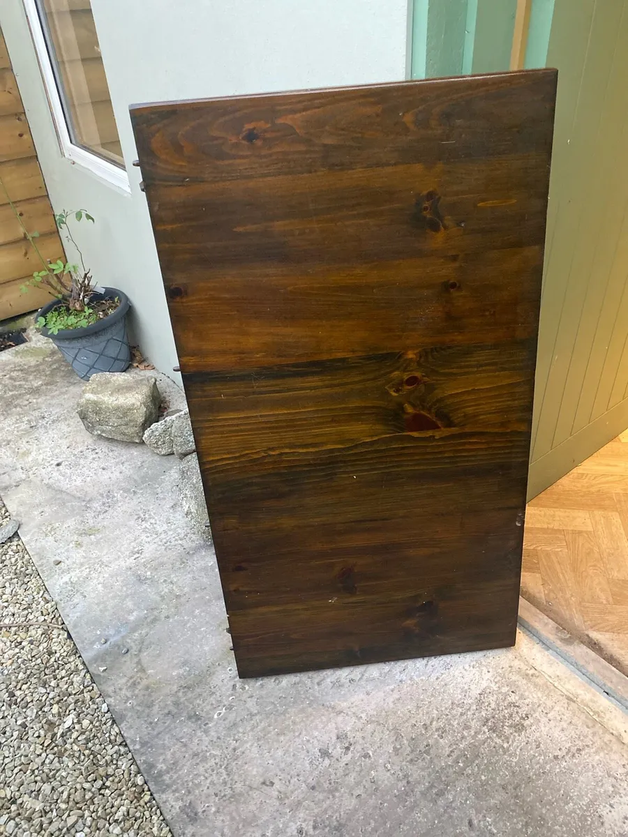 mahogany dining room table - Image 3