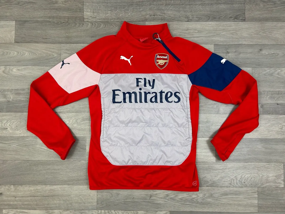 Puma Arsenal London Sweatshirt Top Mens Small - Image 1