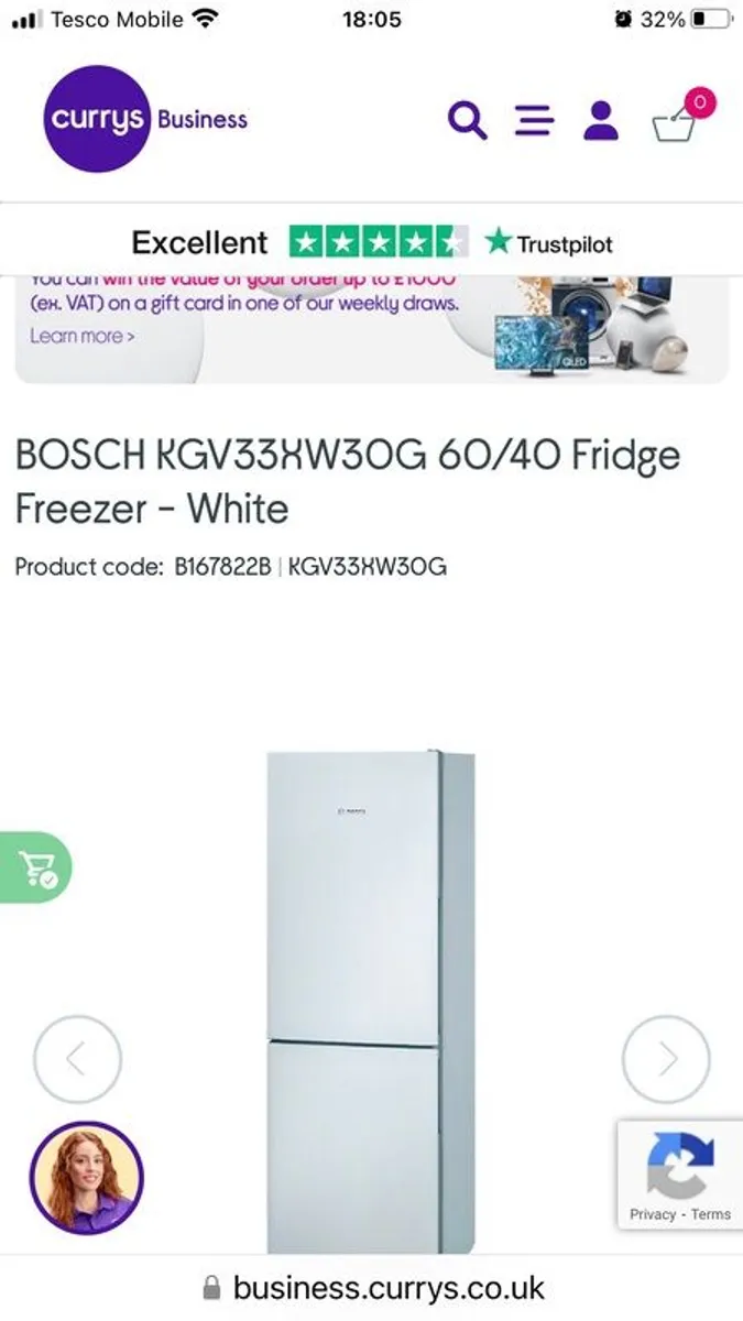 Bosch fridge freezer - Image 3