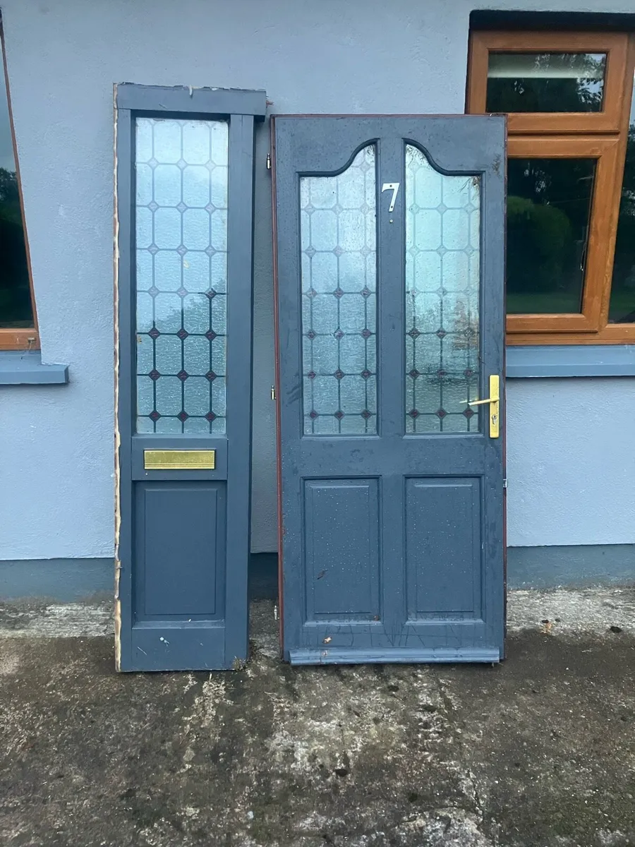 Munster joinery Door and side piece - Image 1