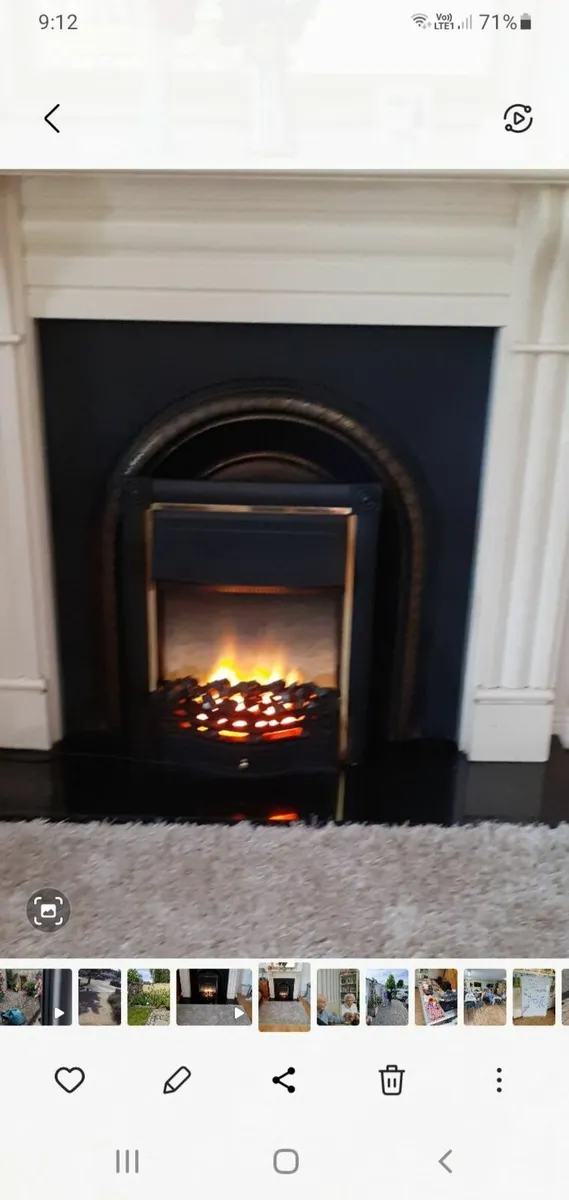 Fire surround €400 & Dimplex electric heater €50 - Image 2