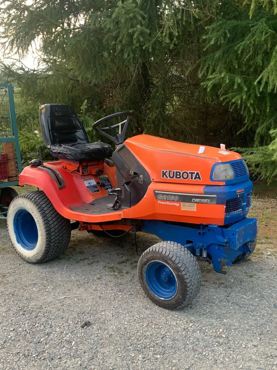 Kubota lawn tractor + trailer NO deck .gorey area - Image 1