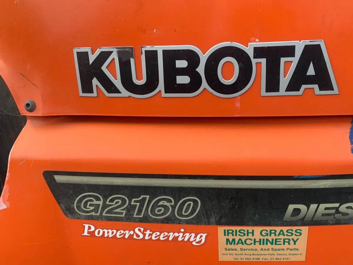 Kubota lawn tractor + trailer NO deck .gorey area - Image 4