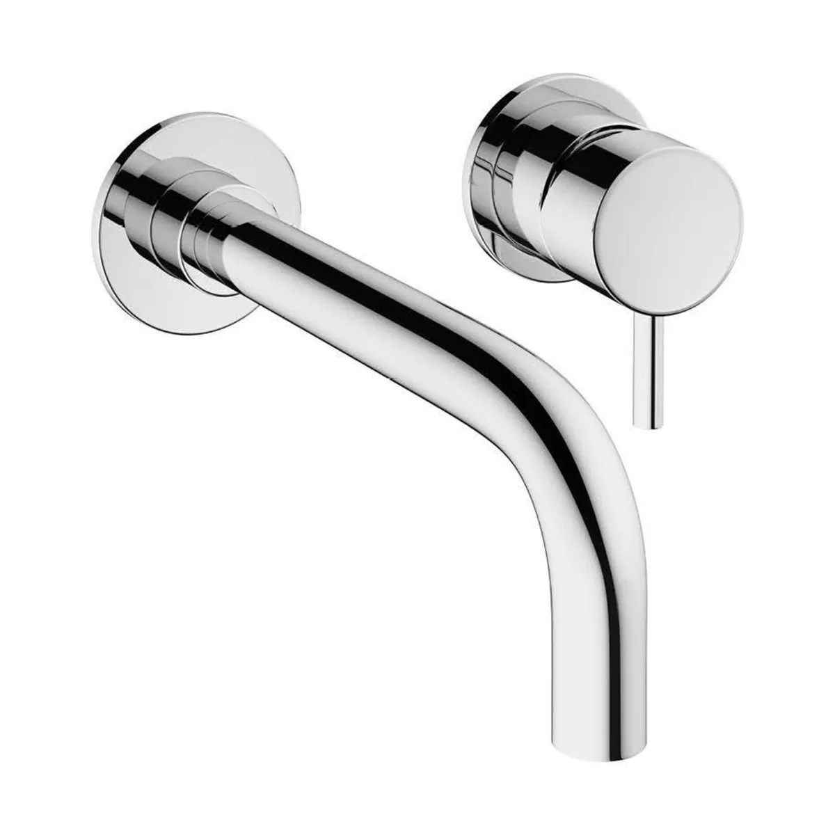 Crosswater wall mounted basin mixer taps