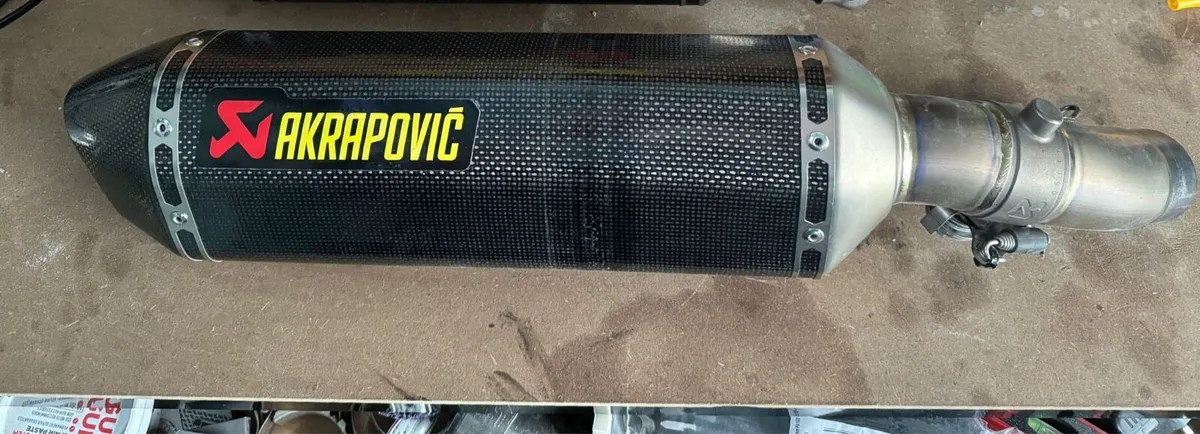 Akrapovic & Racefit exhaust - Image 1
