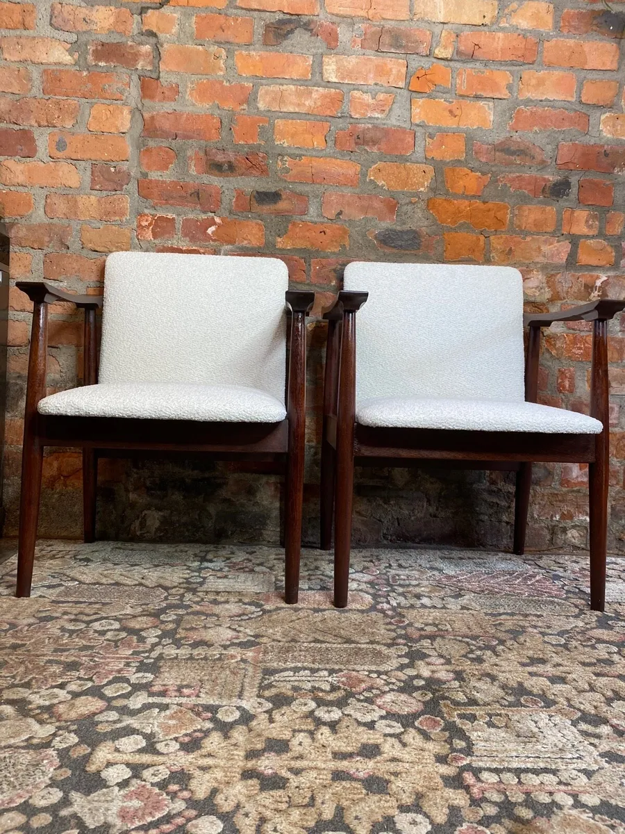 Pair of Mid Century Danish Occasional Chairs - Image 3