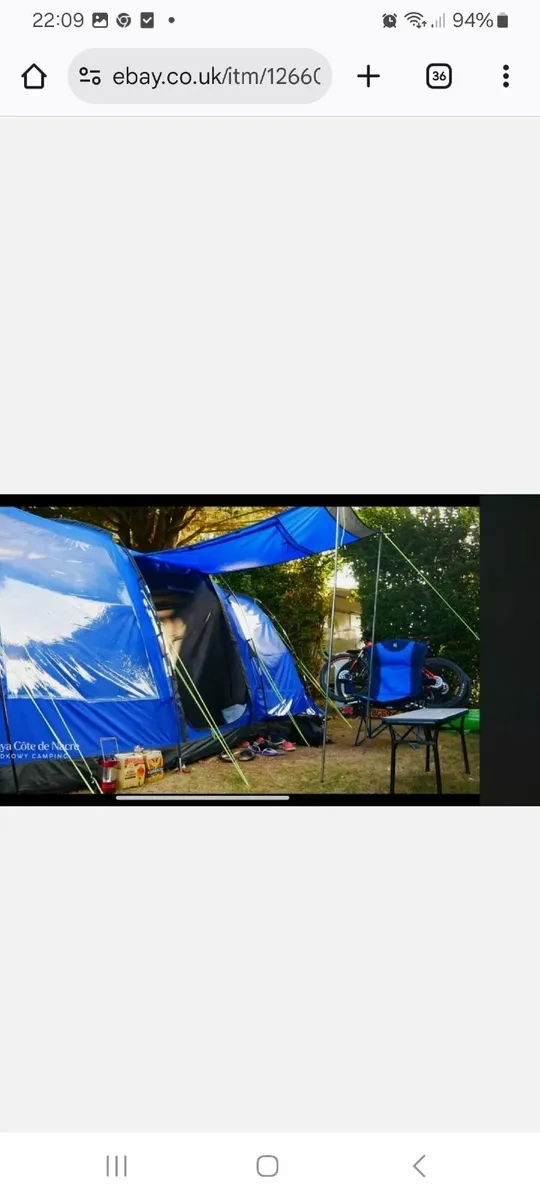 Eurohike Hampton 6 person tent - Image 1