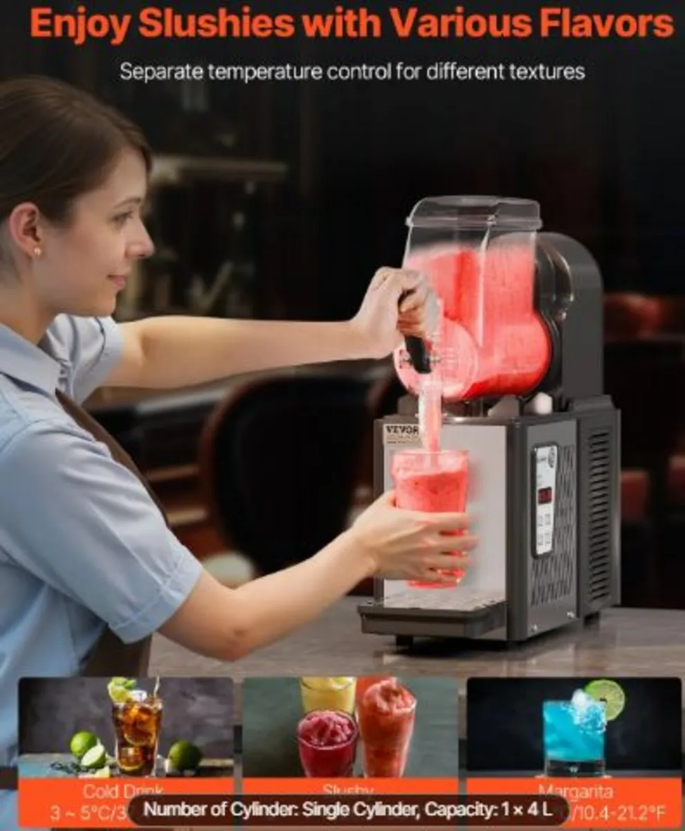 4L Commercial Slushy Machine Margarita Smoothie - Image 2