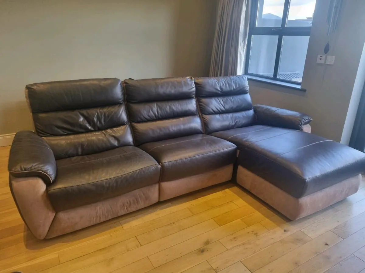 Reclining sofa & Reclining chair - Image 2