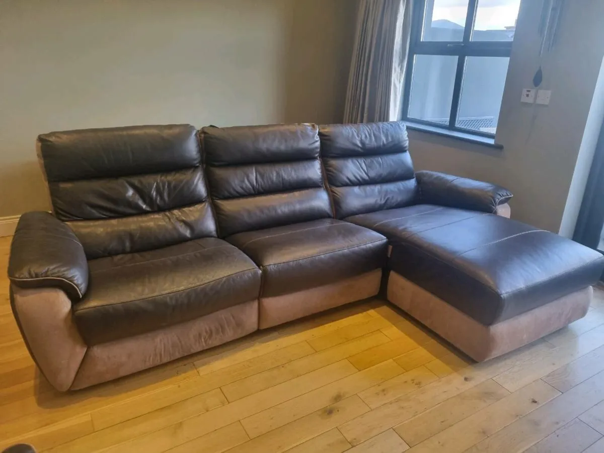 Reclining sofa & Reclining chair - Image 3