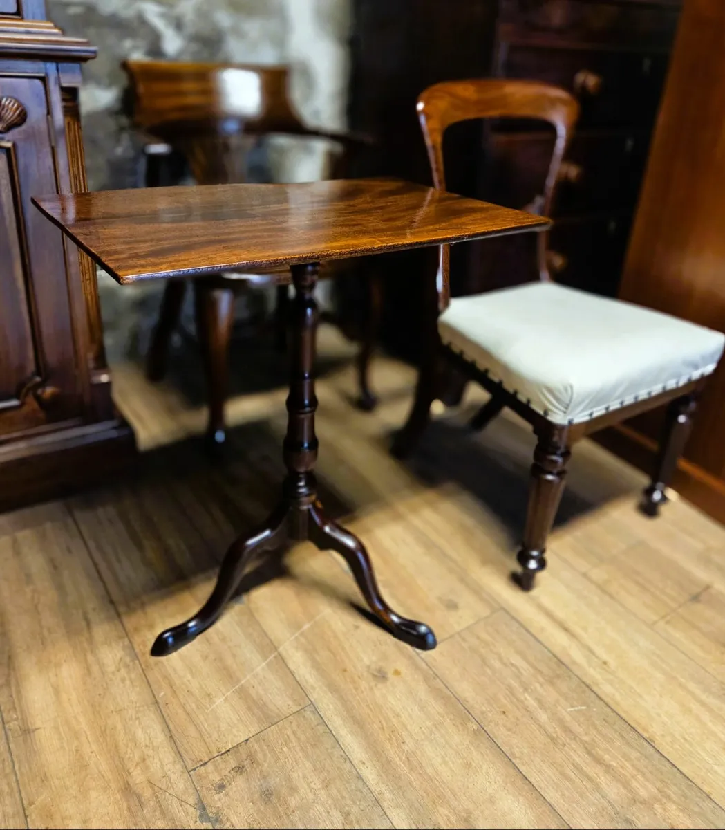 Georgian Fold Over Occasional Table- Circa 1800 - Image 1