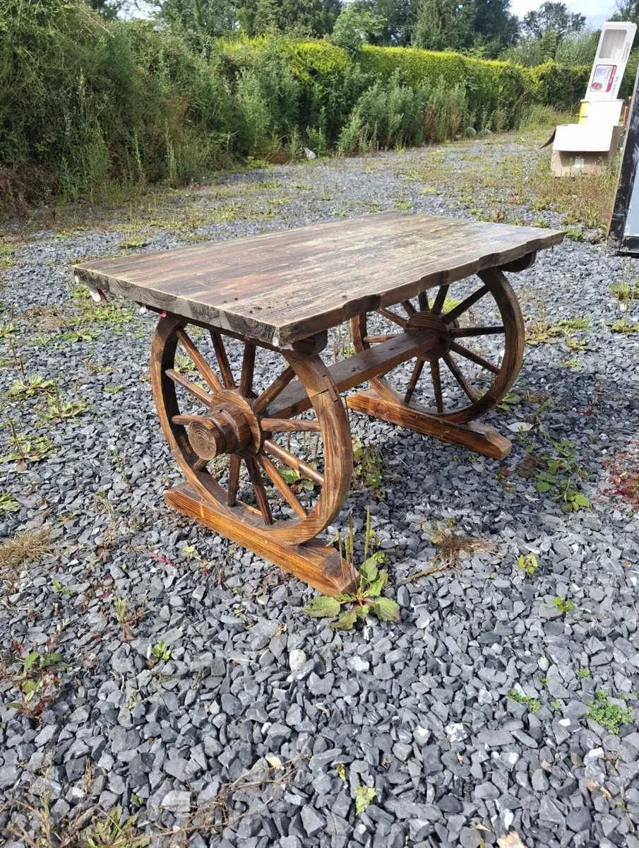 WAGOON WHEEL TABLES 13X - Image 1