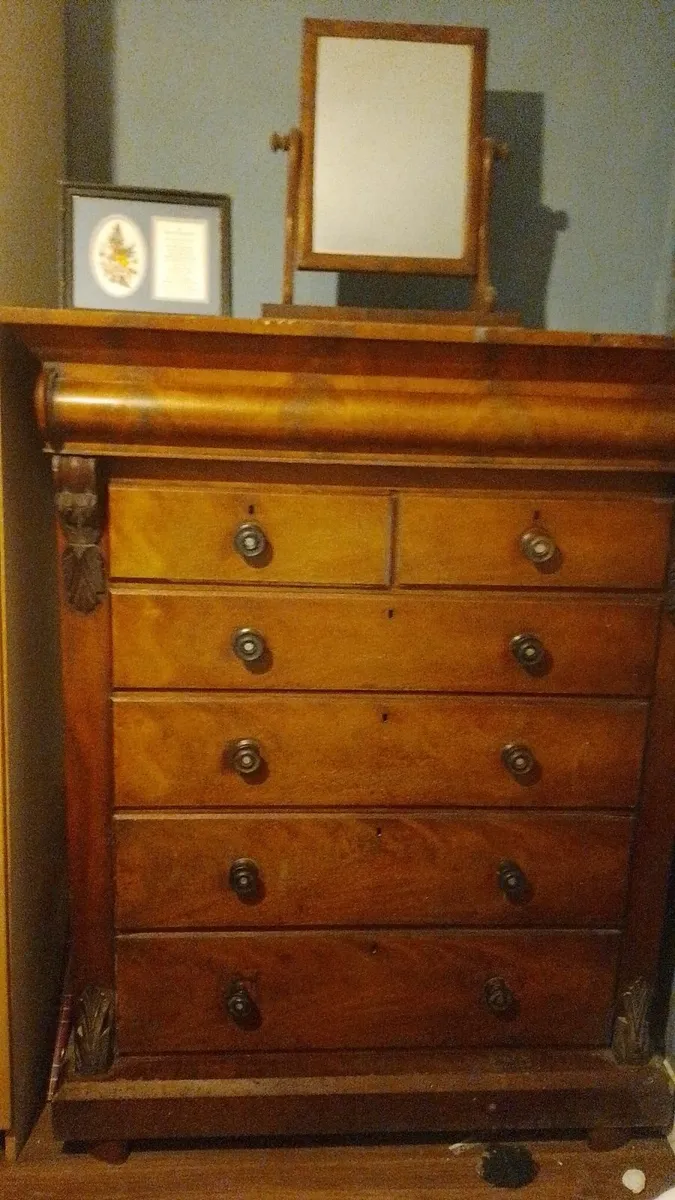 Antique chest of drawers - Image 3
