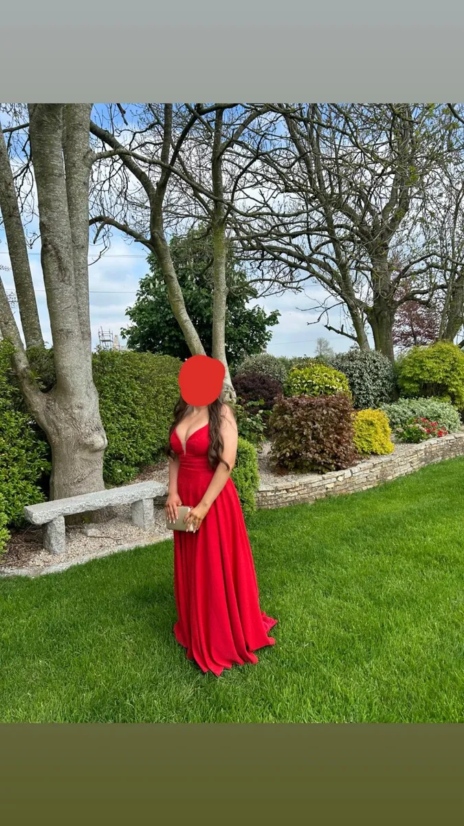 Red Debs/Ty Ball dress - Image 1