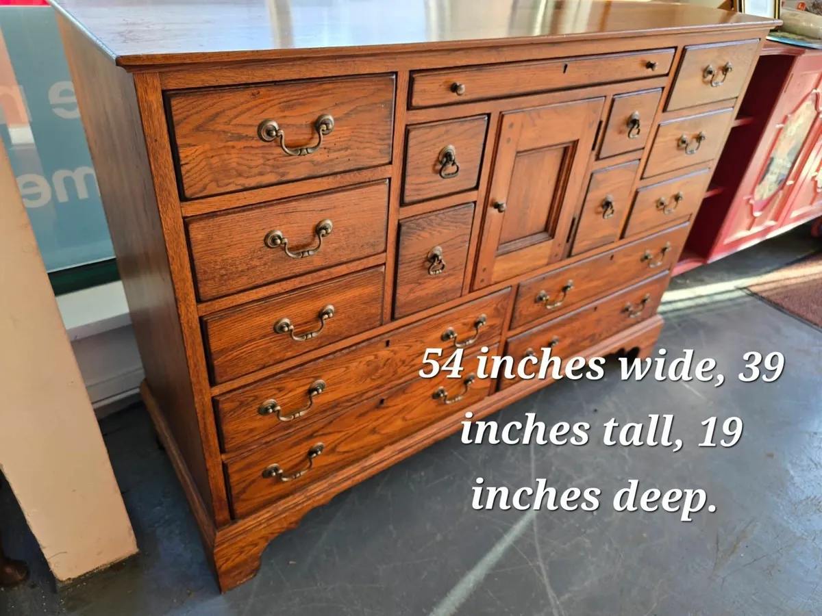Vintage bob timberlake bank of drawers - Image 3