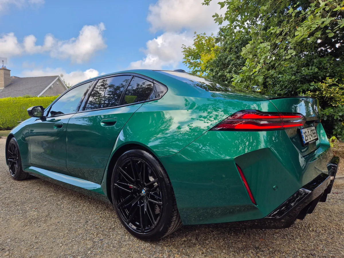 2025'BMW M5 4.4 - 727 BHP - Isle of man green - Image 3