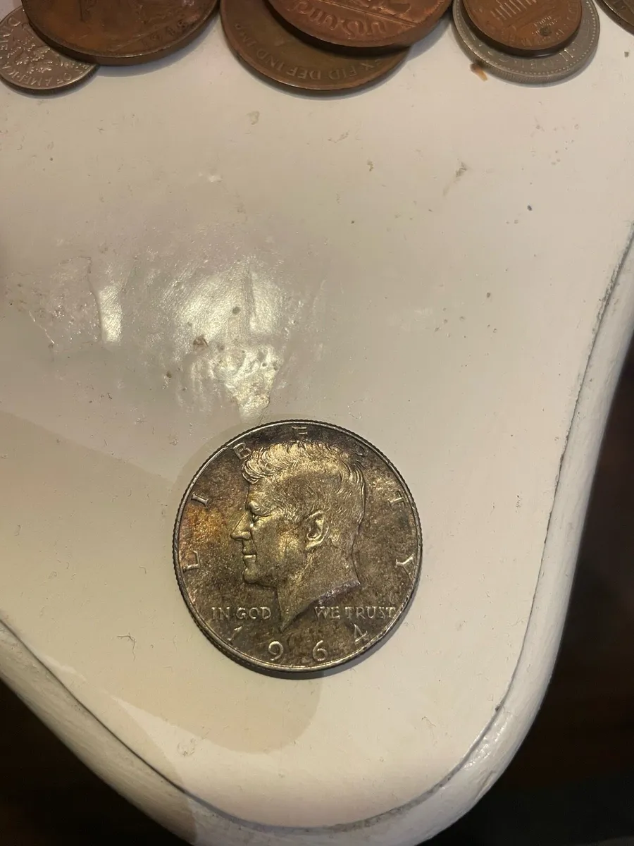 1964 John F. Kennedy Half Dollar Coin - Image 1