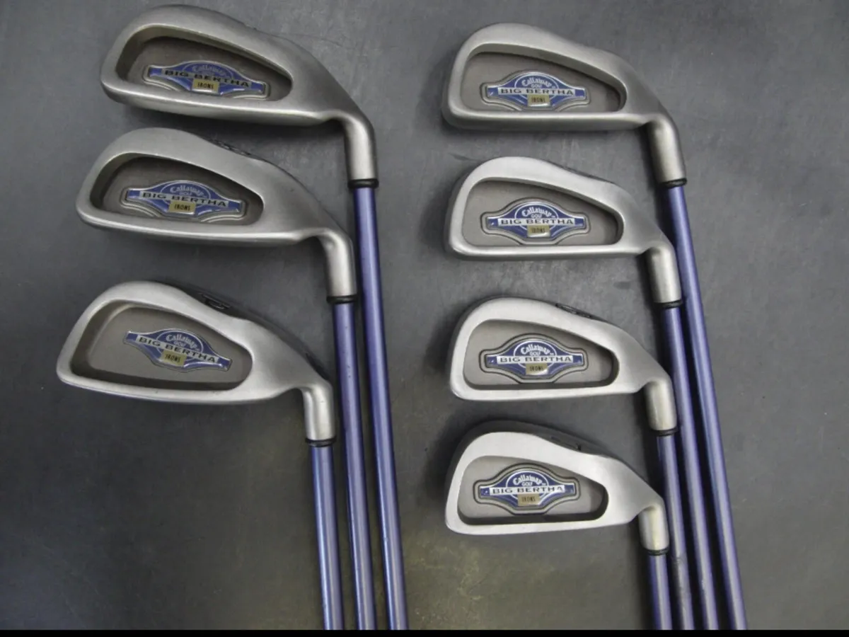 Callaway Big Bertha X12 Irons 5-SW Graphite - Image 2