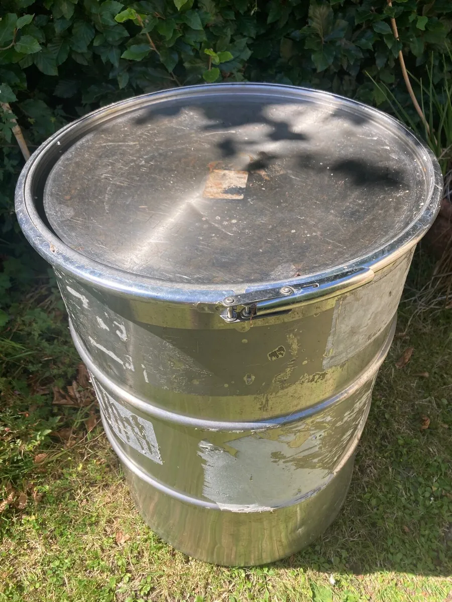 Food grade stainless steel barrel - Image 1