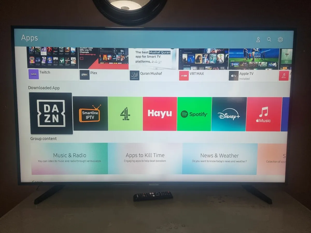 55" Samsung 4K Certified Ultra HD HDR Smart LED TV - Image 2