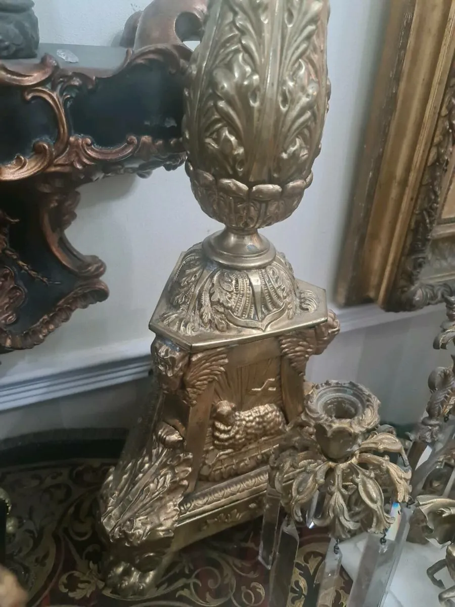 Large Ecclesiastical Church candle holder - Image 3