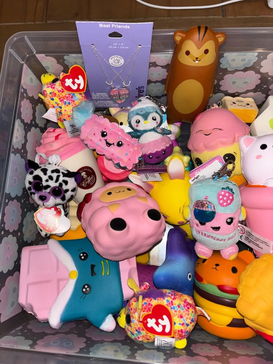 Large mix of Squishy toys and TYs - Image 3