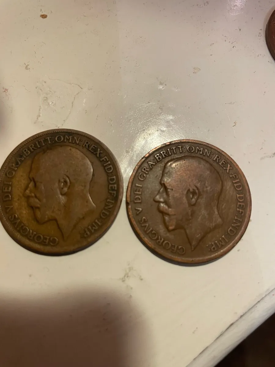 1919 and 1920 George V Coin - Image 4