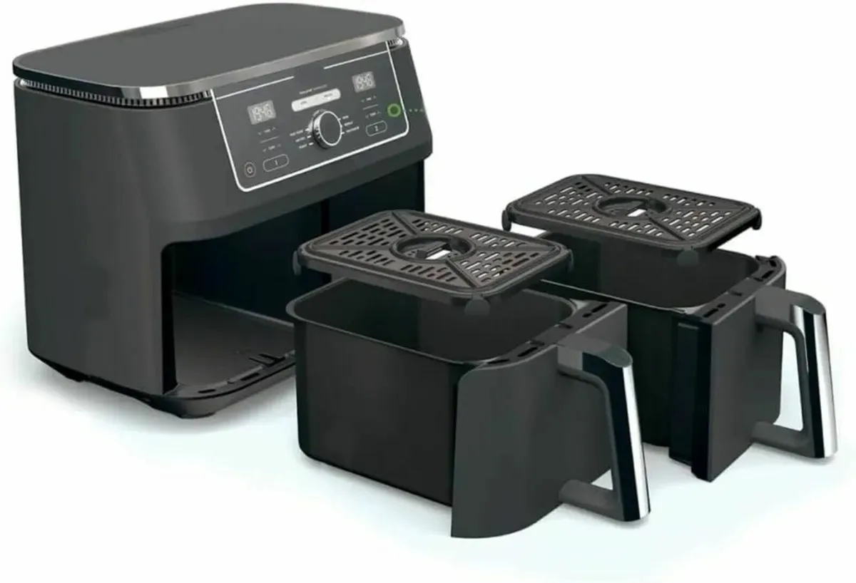 Air Fryer, 9.5L Large Capacity with 2-Drawer - Image 4