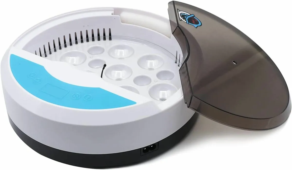 9 eggs + 4 bird eggs Automatic Egg Incubator  Farm - Image 2