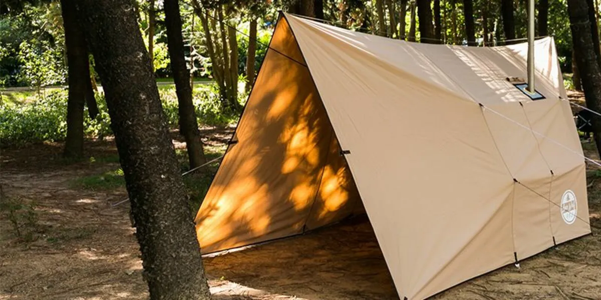 Hot tent hammock tent - Image 1