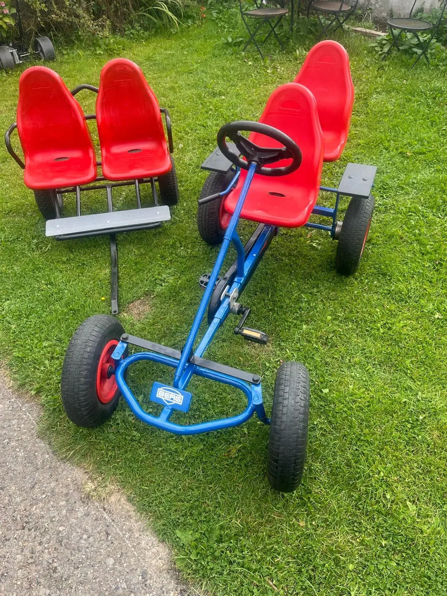 Berg go kart an 2 seater trailer - Image 2