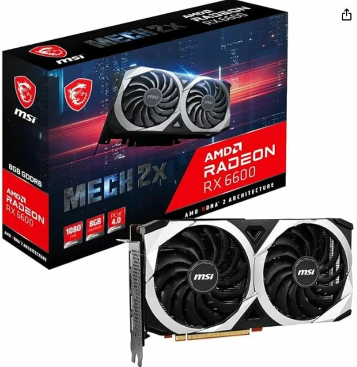 AMD Radeon RX 6600 8GB - Image 1