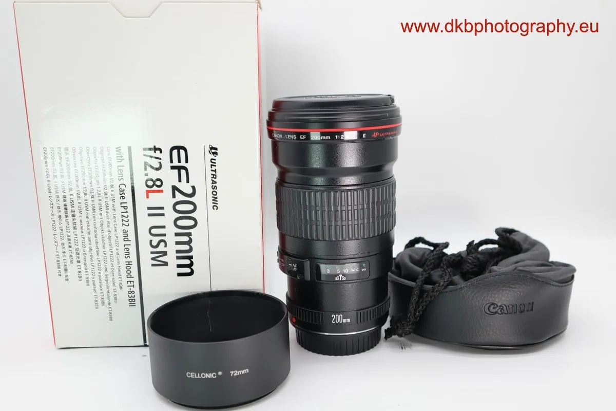 CANON EF 200mm F2.8L II USM LENS #0510 - Image 1