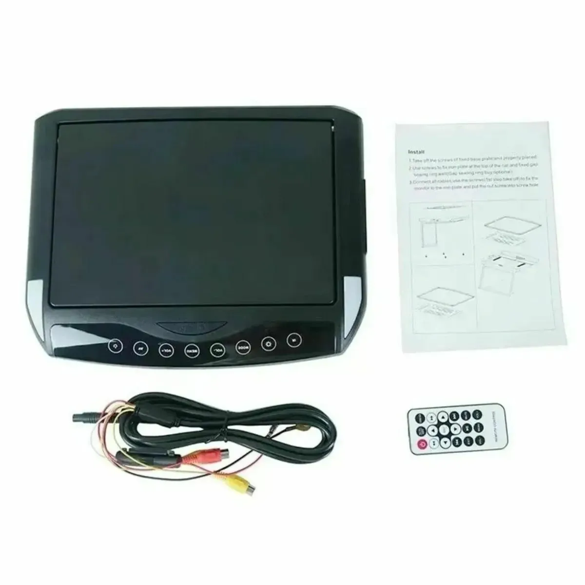 Flip Screen Car Roof Monitor 10.1" MP5 Player - Image 2