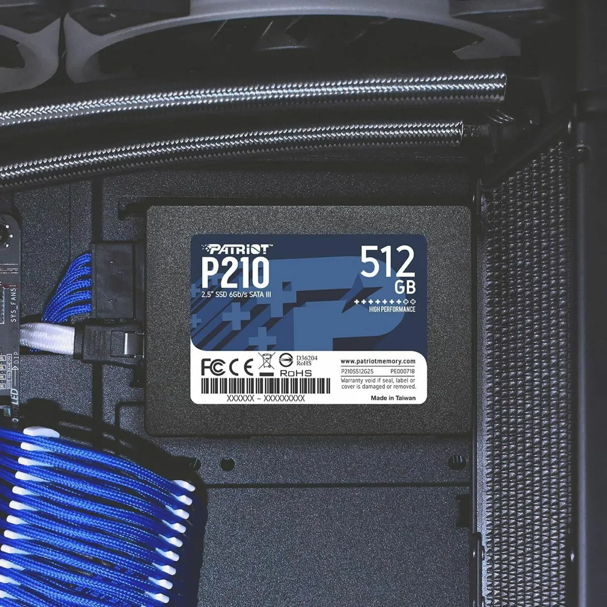 Patriot 512GB 2.5" SSD 550MB/s - Image 2