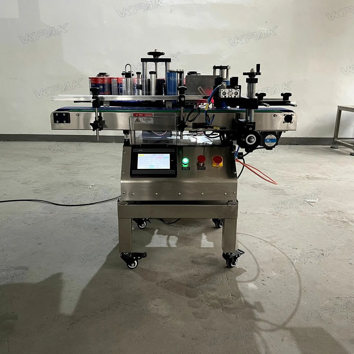 Automatic Tabletop Round Bottle Labeling Machine - Image 1