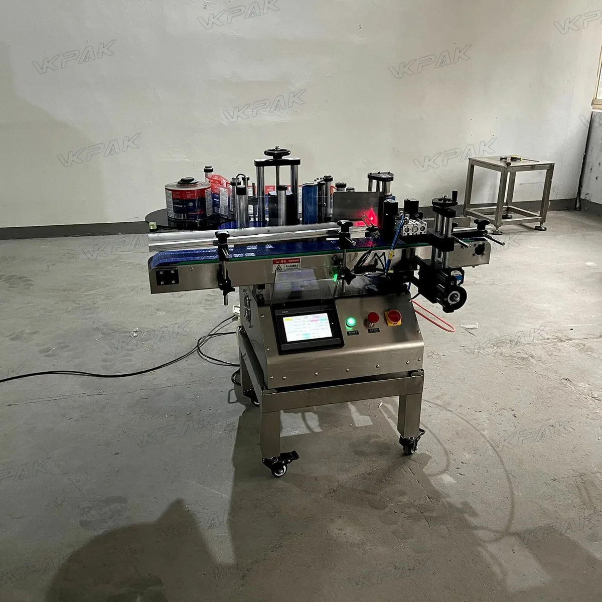 Automatic Tabletop Round Bottle Labeling Machine - Image 4