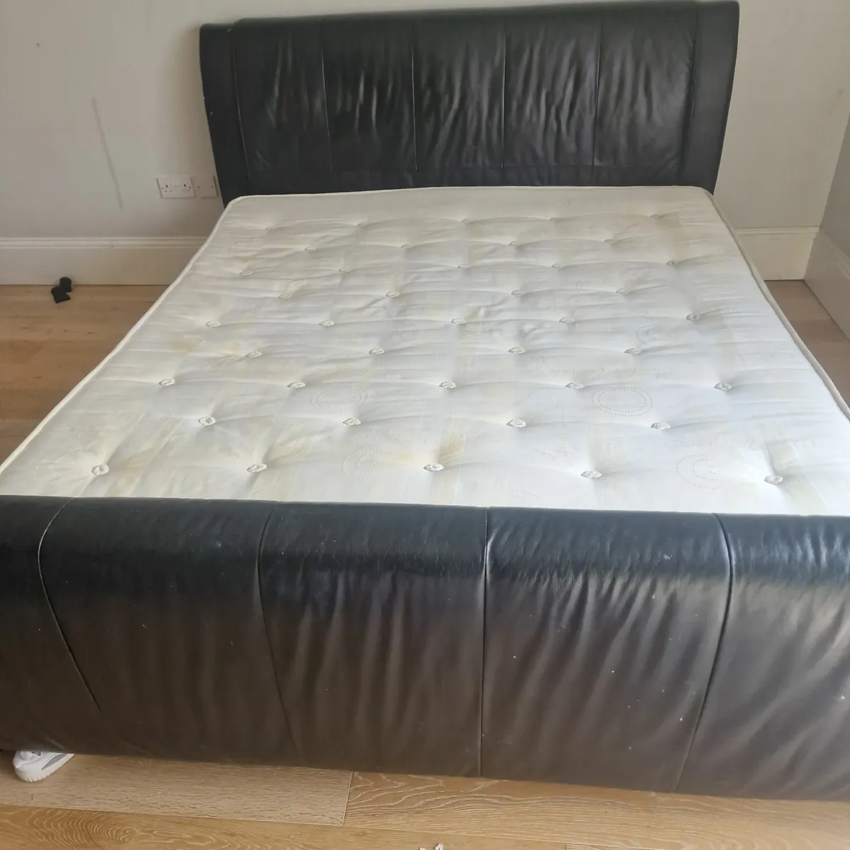 Super King bed and msttress - Image 1