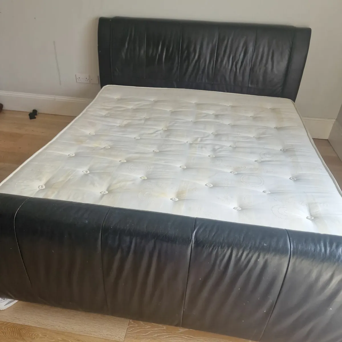Super King bed and msttress - Image 2