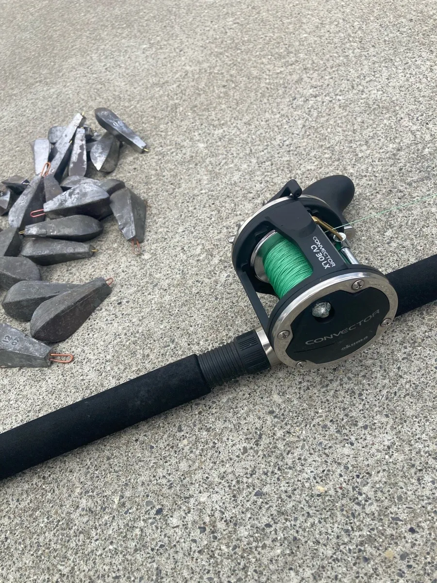 Sea boat fishing rod and reel weights lures - Image 4
