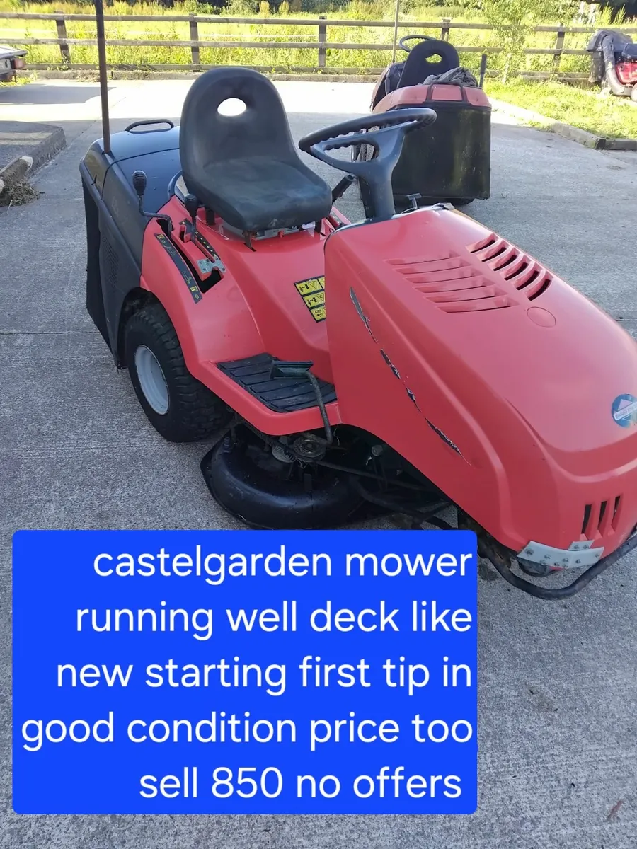 3 ried on mower running very well - Image 4